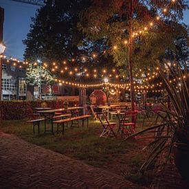 Un jardin illuminé à Zwolle sur Jaimy Leemburg Fotografie