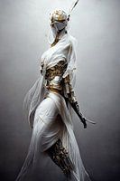 Futuristic Female Warrior