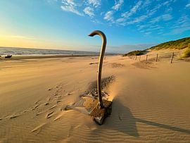 Beach shower by Michael Ruland