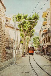Straßenbahn Sóller - Mallorca - Spanien
