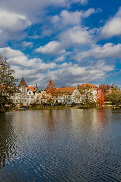 Kleine herfsttocht rond de Burgsee van Oliver Hlavaty