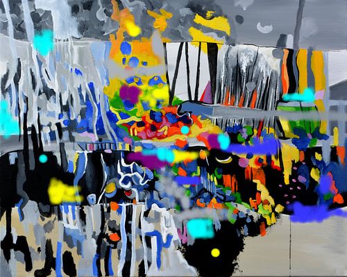 De geboorte van een regenboog