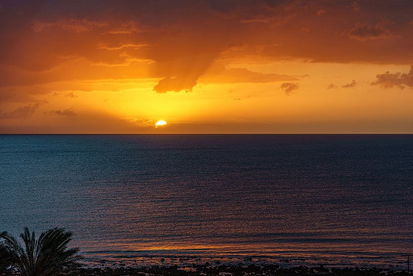Sonnenaufgang auf Fuerteventura. von Jaap van den Berg