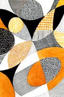 Mid Eeuw Modern Oranje