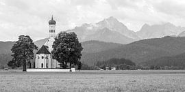 St. Colomanskerk in Schwangau van MS Fotografie | Marc van der Stelt