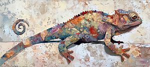 Peinture caméléon | Fusion de couleurs