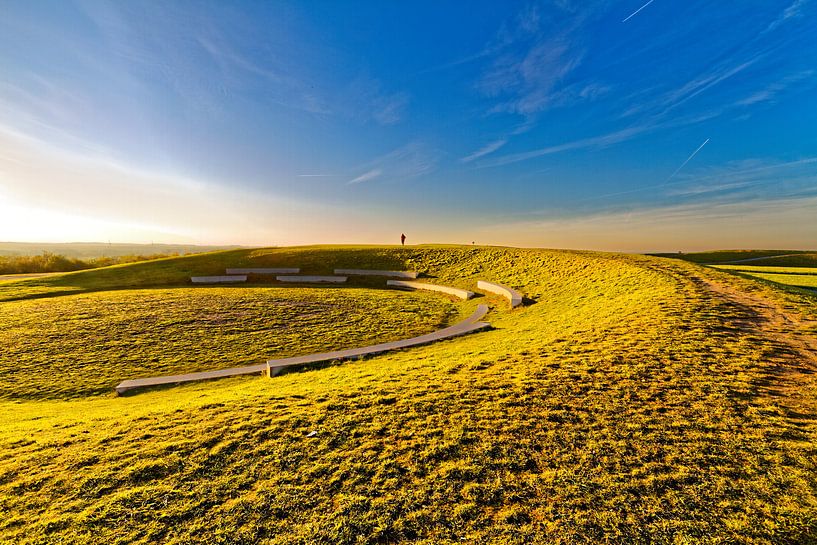 Mountain arena Heap Northern Germany (7-04283) by Franz Walter