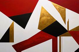 Abstract geometric artwork by Art & Soul Creations