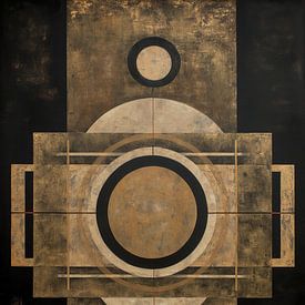 Achse der stillen Modernität von Blickfänger Gemälde