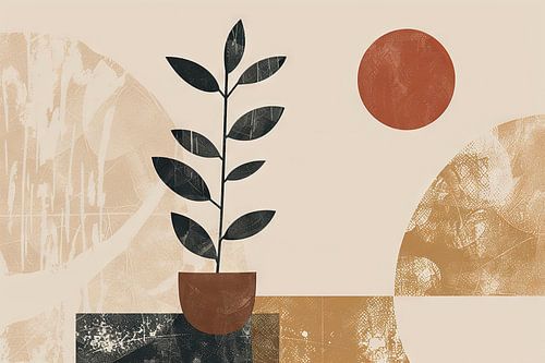 Minimalistische planten