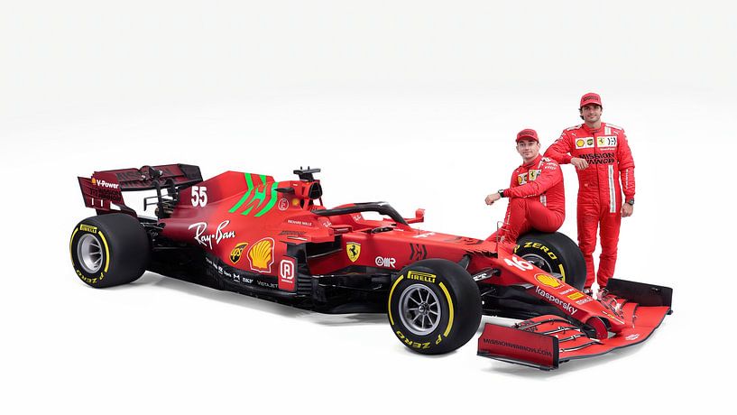 Ferrari SF21: 2021 F1 Challenger with Bold Upgrades by Hanzo Hasashi