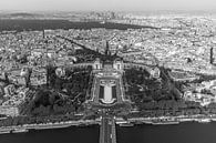 Het uitzicht op Parijs vanuit de Eiffeltoren van MS Fotografie | Marc van der Stelt thumbnail