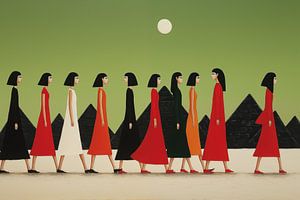 Marcher comme un Égyptien