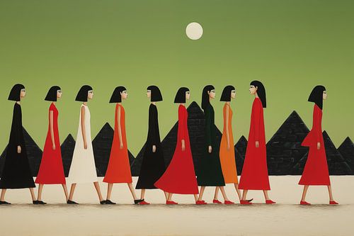 Walk like an Egyptian