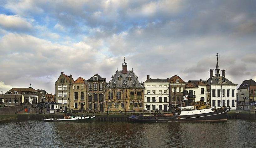 Maassluis Port View by Fons Bitter