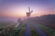 Foggy dutch sunrise by Gijs Koole thumbnail