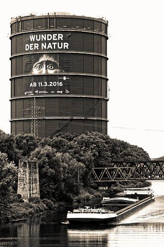 Gasometer Oberhausen (7-150732) B+W