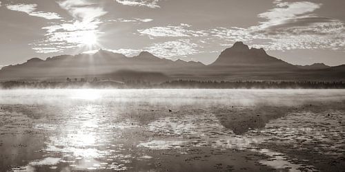Zonsopgang bij Hopfensee