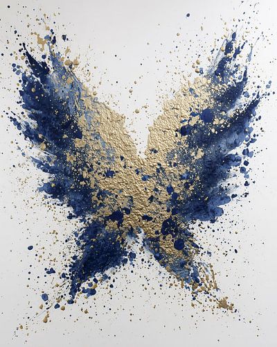 Goldener Schmetterling