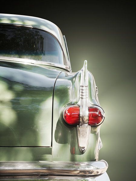 Amerikanischer Oldtimer Patrician 1954 Rücklicht von Beate Gube