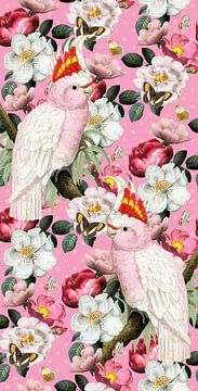 In the Pink Garden van Marja van den Hurk