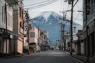 Honcho Street Berg Fuji II von fromkevin Miniaturansicht