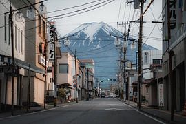 Honcho Street Mount Fuji II by fromkevin
