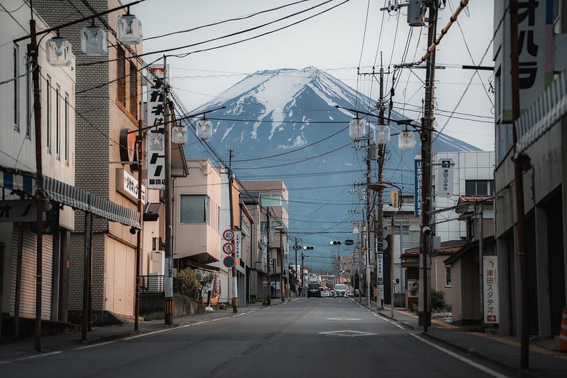 Honcho Street Berg Fuji II von fromkevin