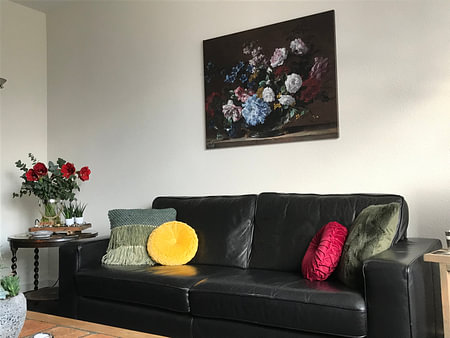 Nature morte de fleurs dans un vase sur un rebord de pierre, Jean-Baptiste Monnoyer