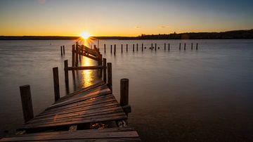 Steg am Ammersee von Andre Michaelis