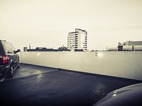 View of Utrecht from parking garage
