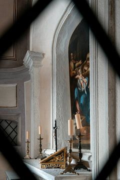 Altar in der Kirche von Dubrovnik von Joyce Beukenex