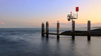 Coucher de soleil en bord de mer