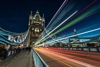 Tower Bridge am frühen Abend