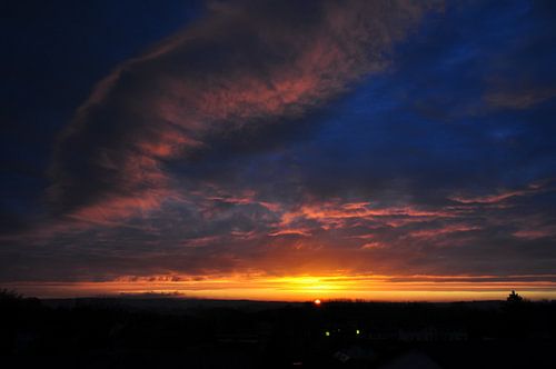 Lever de soleil sur le Granitz