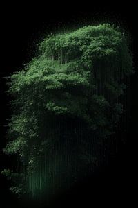 Glitchcore Green Haven