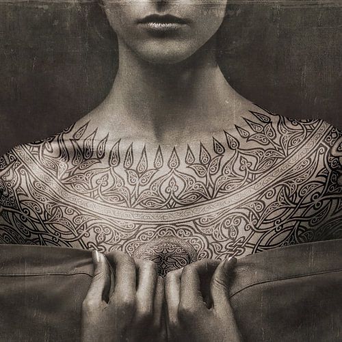 Dark Portrait Tattoo