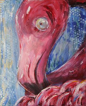 Caribbean Flamingo by Eloise Bruno