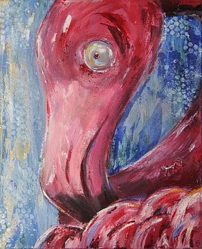 Karibischer Flamingo von Eloise Bruno