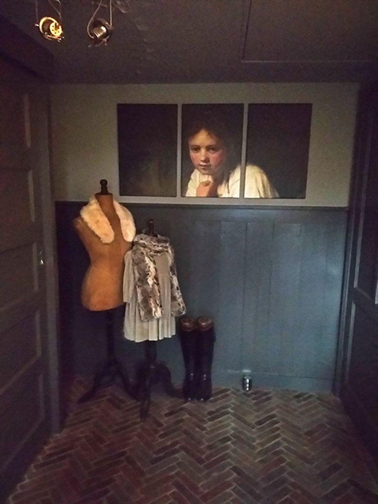 Fille dans la fenêtre - Rembrandt van Rijn