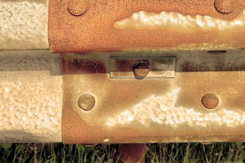 Minimalism Art Photography Vangrail Old by Hendrik-Jan Kornelis