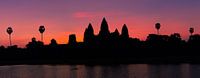 Lever du soleil à Angkor Vat, Cambodge par Henk Meijer Photography Aperçu