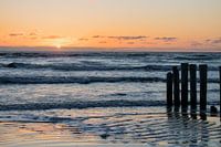 Coucher de soleil à Ameland
