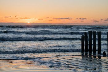 Zonsondergang in Ameland