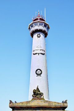 Egmond aan Zee Strand Vuurtoren van Hendrik-Jan Kornelis