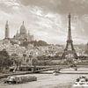 Parijs in een notendop -sepia- van Teuni's Dreams of Reality