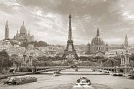 Parijs in een notendop -sepia- van Teuni's Dreams of Reality thumbnail