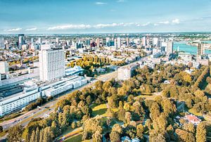  Rotterdamse skyline van Niels Hemmeryckx