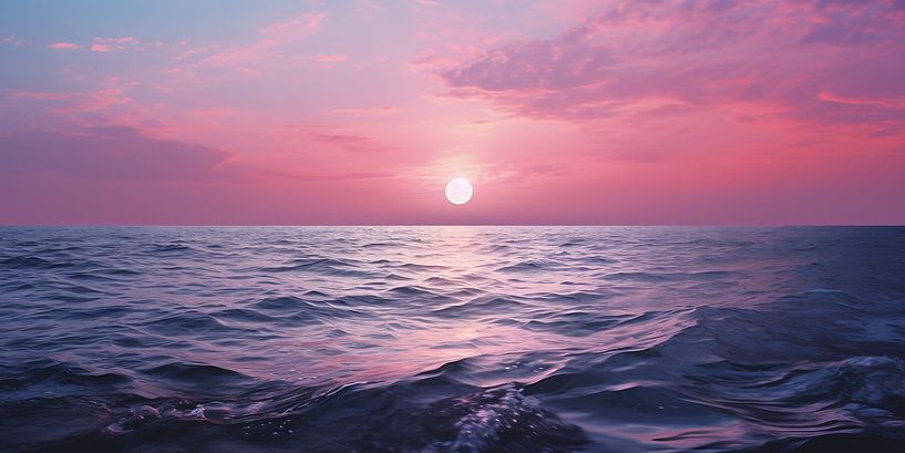 Schönheit des Ozeans von fernlichtsicht