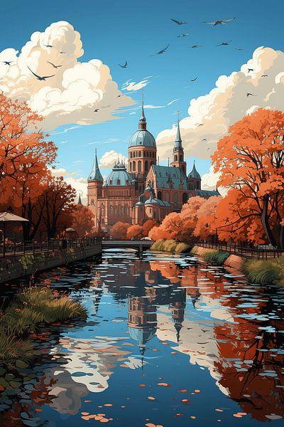 Nostalgic Urban Views by Art Lovers
